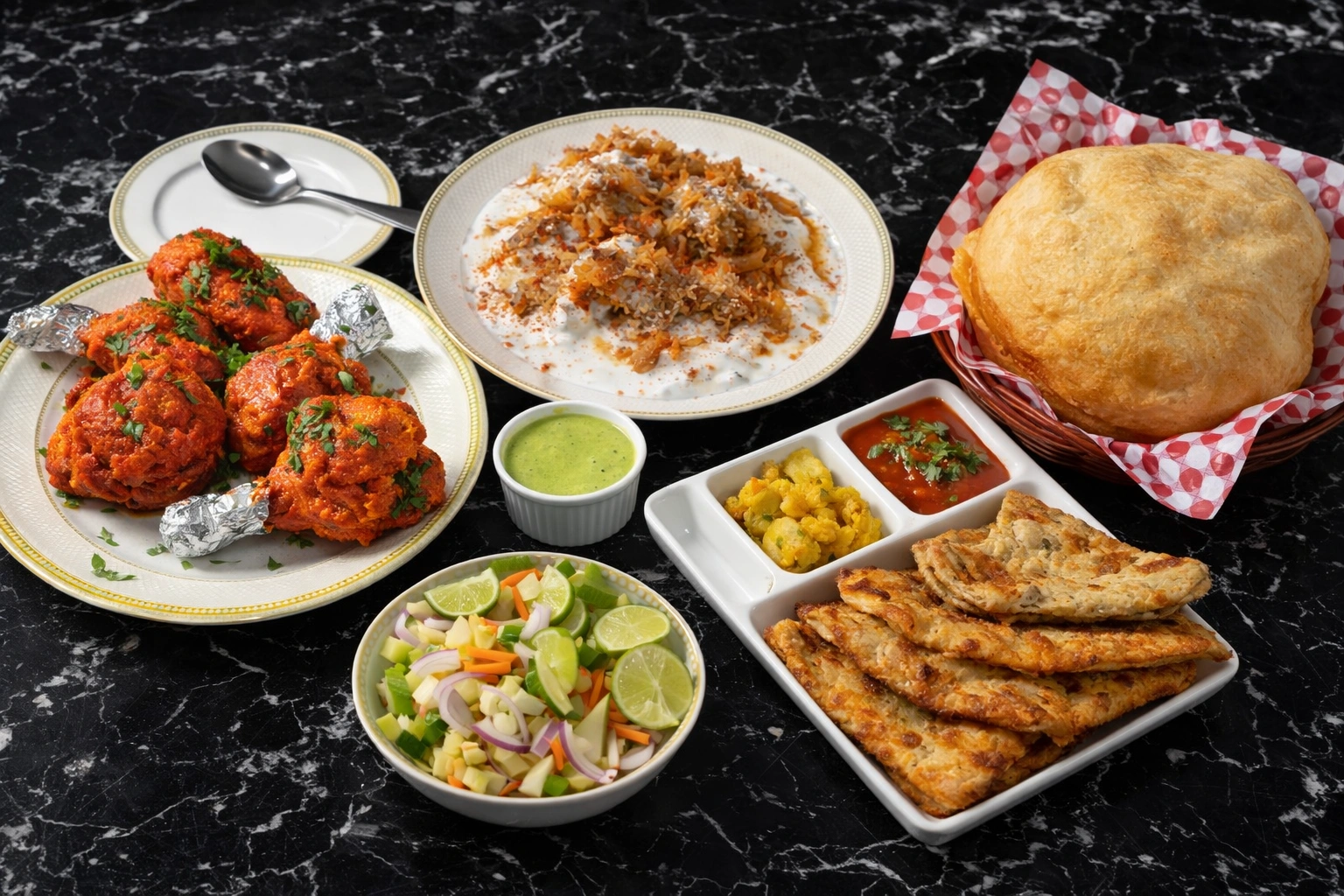 Freshly baked naan and rich Indian curries at New Asian Village, Sherwood Park and West Edmonton